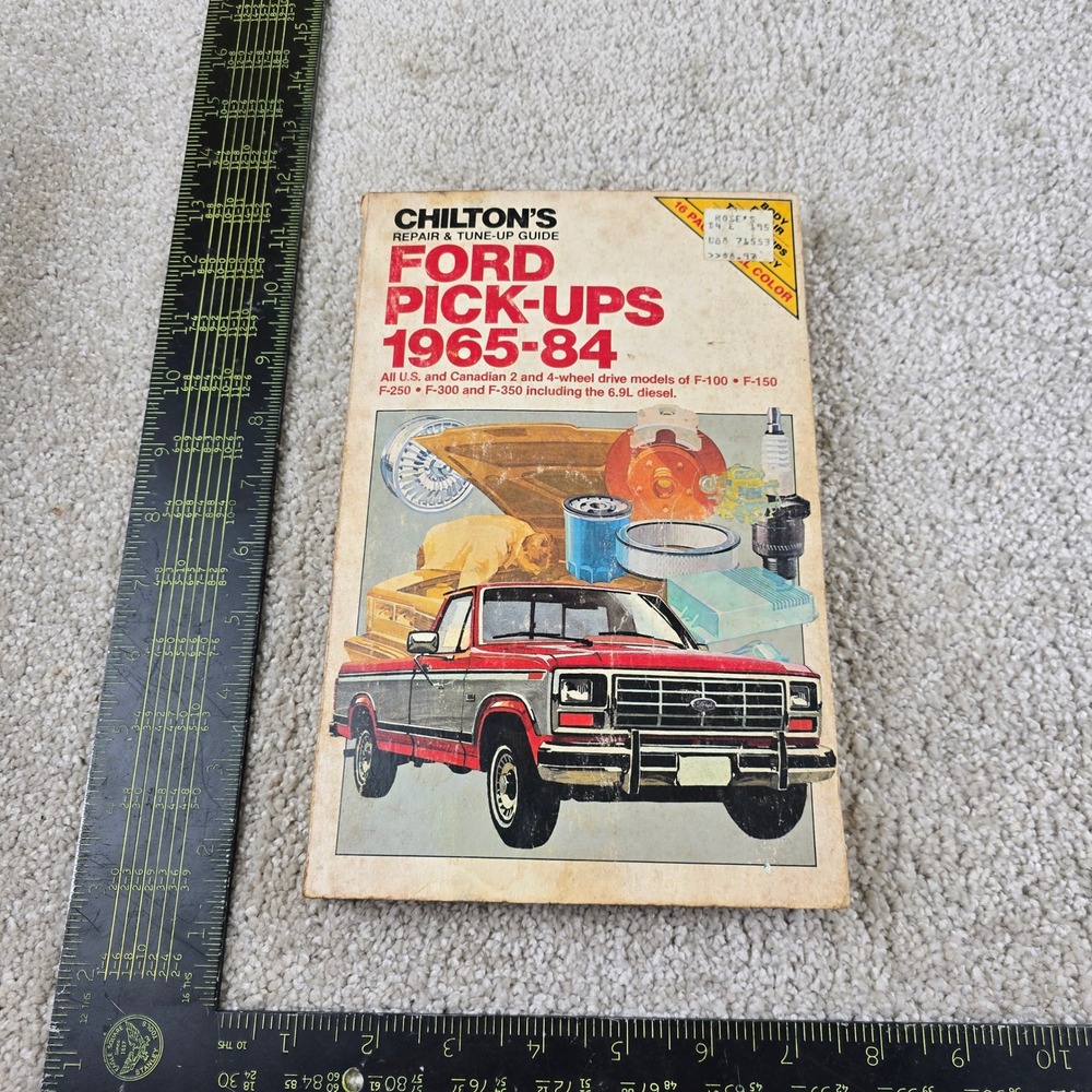 Chilton Repair Guide Ford Pick-Ups 1965-84‎ F-100 F-150 F-250 F-350 6913